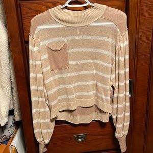 Free people striped sweater